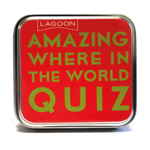 Tabletop Amazing Where in the World Quiz